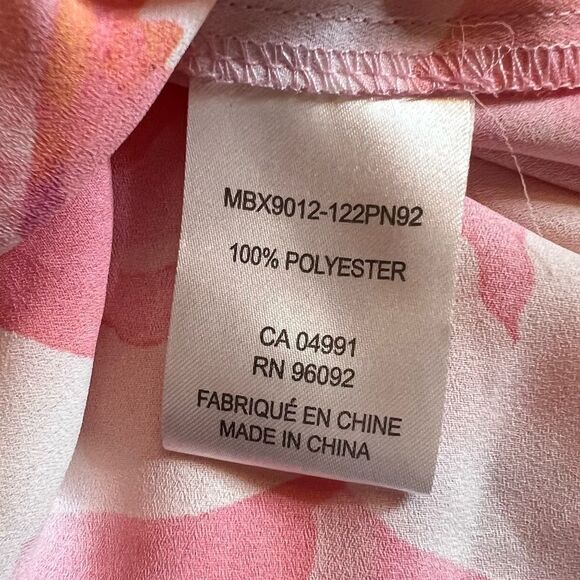 Fleur bleue top size 2X - Picture 4 of 4